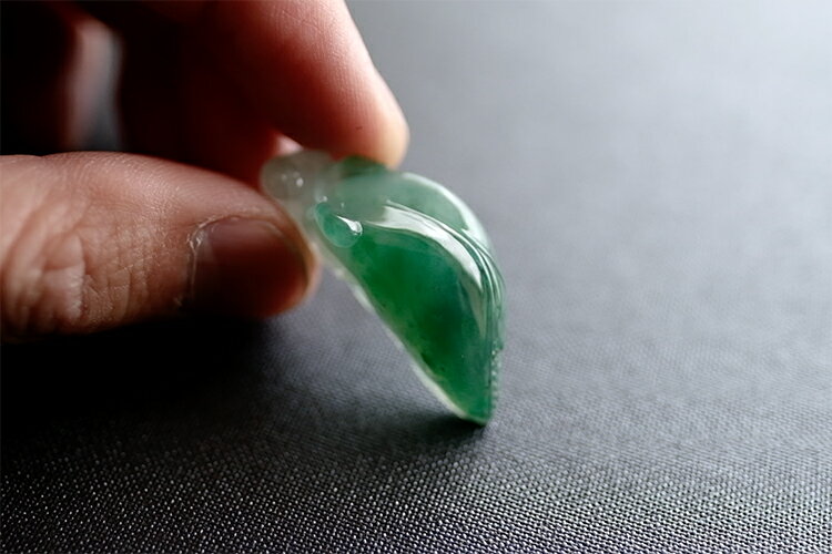 翡翠ルース/パーツ『翠恋翠愛』グリ...