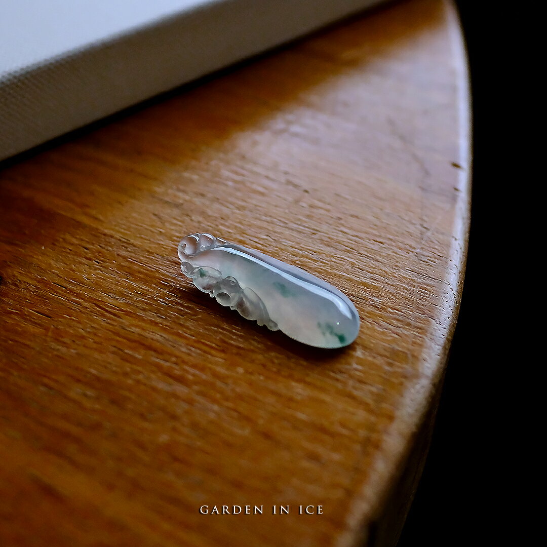 翡翠ペンダント・根付『Garden...