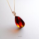 琥珀(こはく) × Silver925+金メッキ ペンダントトップ『SUNSET』 ミャンマー産コハク シルバー 銀 バーマイト 希少 アンバー 天然 白亜紀 幻の琥珀 9700万年前 一点物 風水 縁起物 お守り ギフト プレゼント 贈答品 ネックレス Natural Burmite【送料無料】(4)