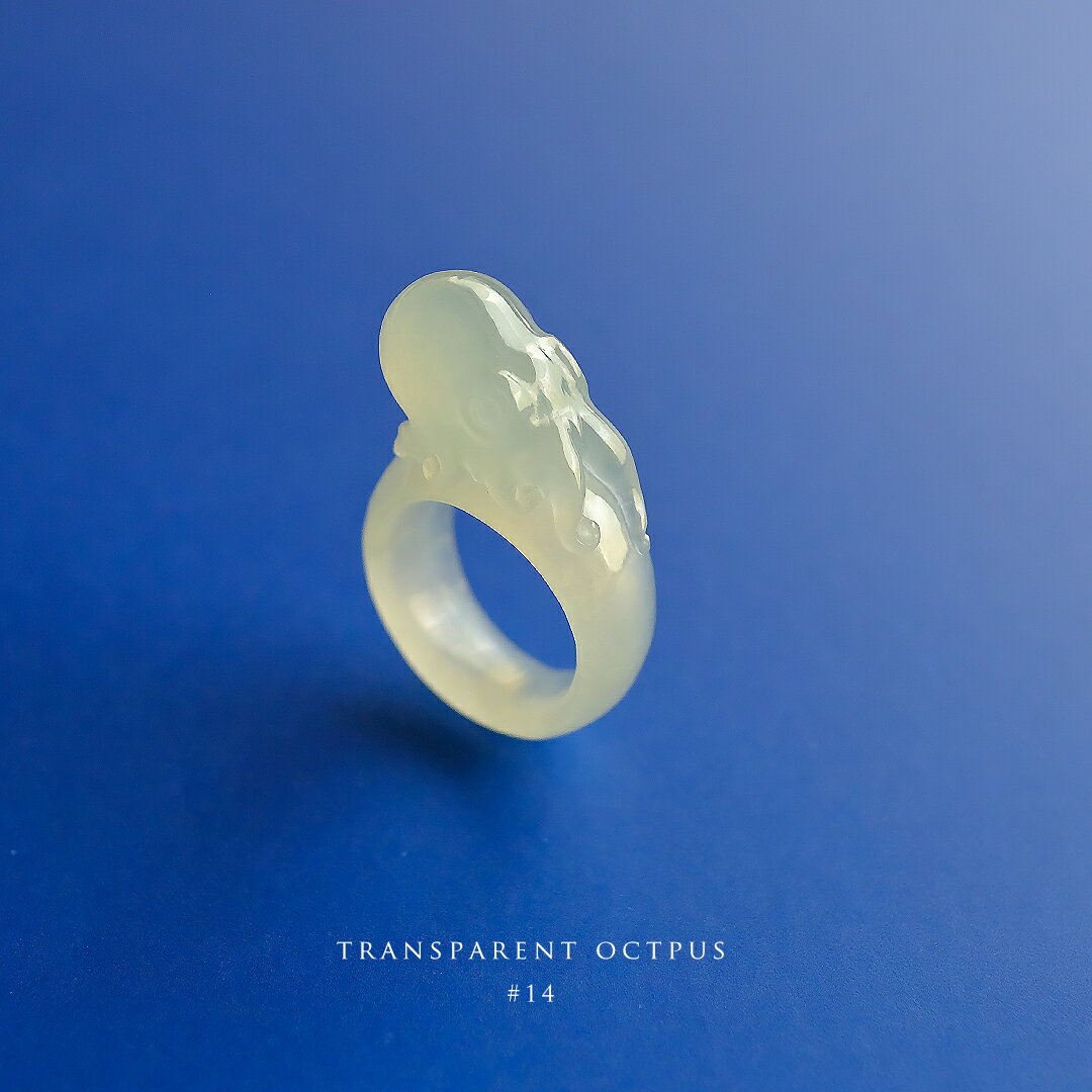 翡翠くりぬきリング『TRANSPA...
