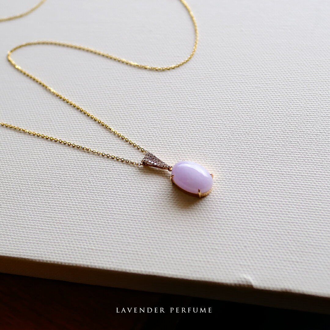 翡翠×ダイヤモンド×K18PGペン...