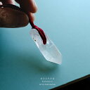 【さざれし工房】 ペンダントトップ 水晶 『おひとりさま』~ Karikobo-zu ~ 宮崎県西米良村産 希少 一点物 お守り ギフト プレゼント パワースト...