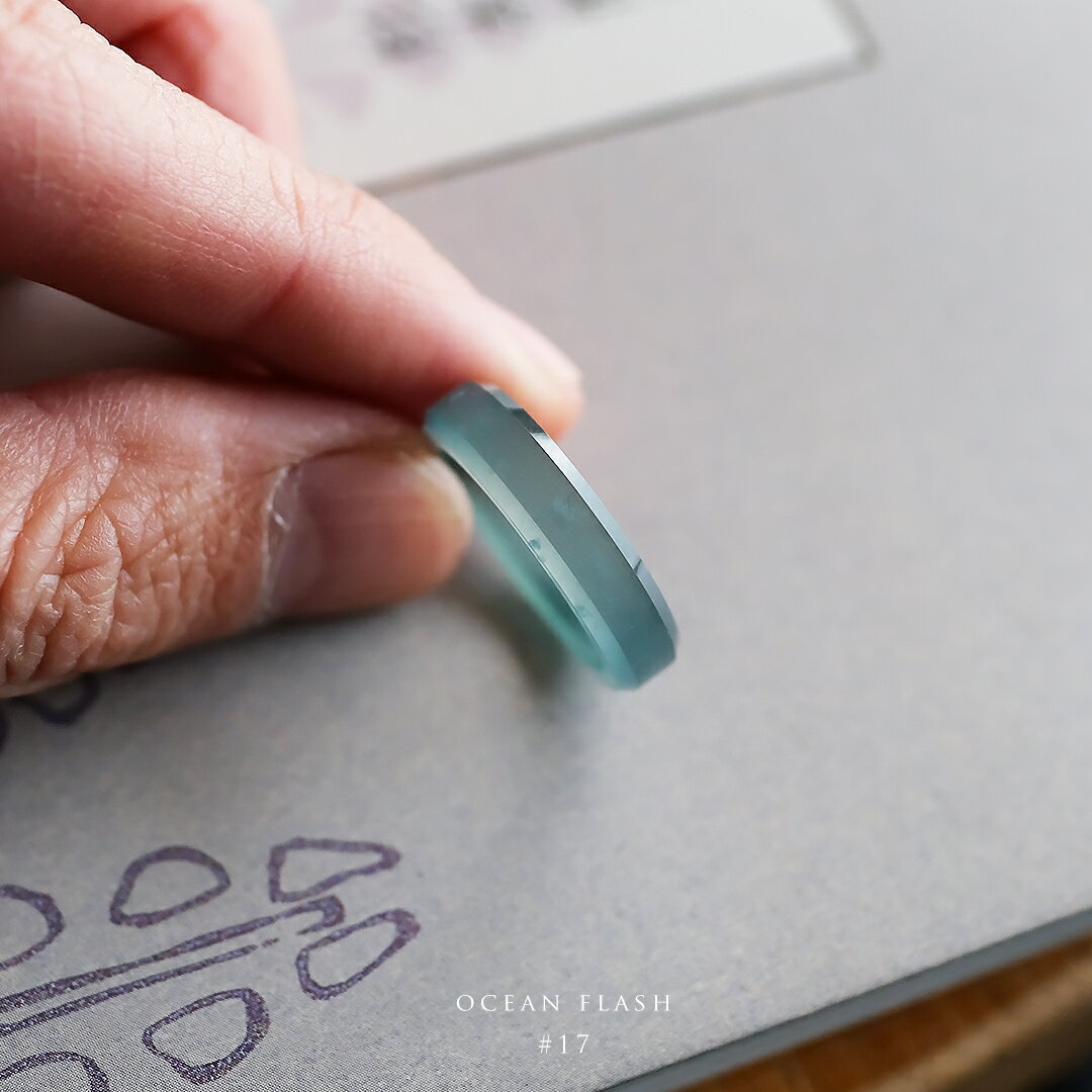 翡翠くりぬきリング『OCEANFL...