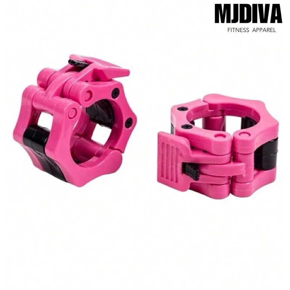 バーベルクリップ シャフトクリップ50mmPKバーベルカラー 50mm / バーベルクリップ / バーベル プレート 固定 / ダンベル スプリング / シャフ...