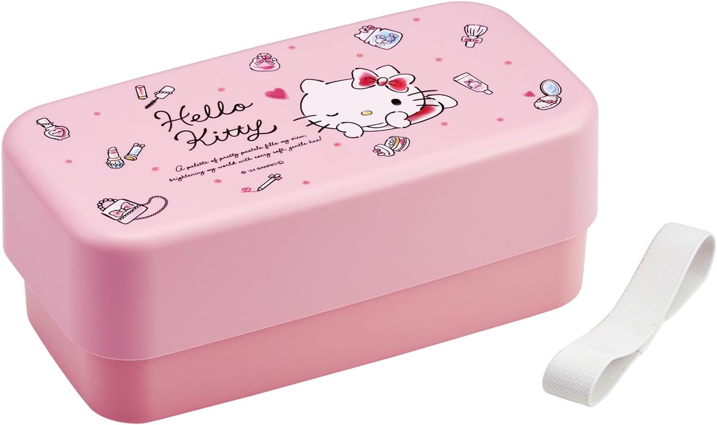 Rakuten - ハローキティ ランチボックス 1000ml カトラリー付き スケーター 大容量 弁当箱 スプーン フォーク付 日本製 かわいい サンリオ 遠足 ピクニック