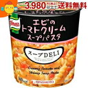 らせん状のパスタをとろーりスープに絡めて味わう、食べるスープです。エビのうま味がまるごと溶け込んだトマトクリームスープを、くるくるパスタに絡めてお召し上がりいただけます。トマトを加えることで、濃厚なクリームスープをすっきりと仕上げました。 商品詳細 メーカー 味の素 原材料 パスタ、でん粉、デキストリン、トマトペースト、クリーミングパウダー、食塩、粉末食用油脂、砂糖、チーズパウダー、乳糖、食用油脂、えびパウダー、魚介エキス、オニオンパウダー、香辛料、バターソテーオニオン、酵母エキス、乾燥バジル、調味料（アミノ酸等）、酸味料、カロチノイド色素、（小麦、大豆を原材料の一部に含む） 栄養成分 (1食あたり)エネルギー：160kcal 、たん白質：4.2g 、脂質：3.0g 、炭水化物：30g 、ナトリウム：600mg （食塩相当量：1.5g） 賞味期限 （メーカー製造日より）9カ月 備考