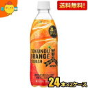 【送料無料】アサヒ 三ツ矢 特濃オレンジスカッシュ 500mlペットボトル 48本(24本×2ケース) 三ツ矢サイダー ※北海道800円・東北400円の別途送料加算