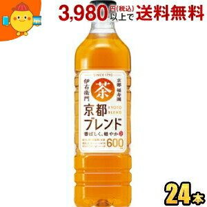 サントリー 緑茶 伊右衛門 京都ブレンド 600mlペットボトル 24本入