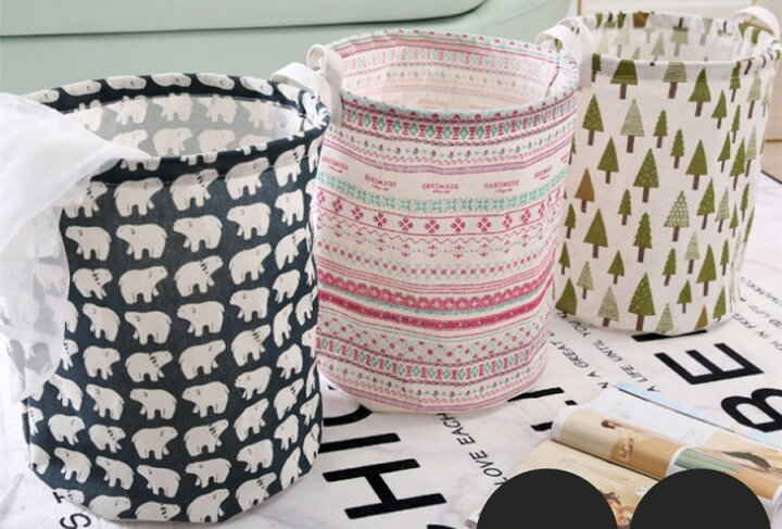 折りたたみ ランドリーバスケット おしゃれ ランドリーバッグ ランドリーボックス ワイヤー 収納用品