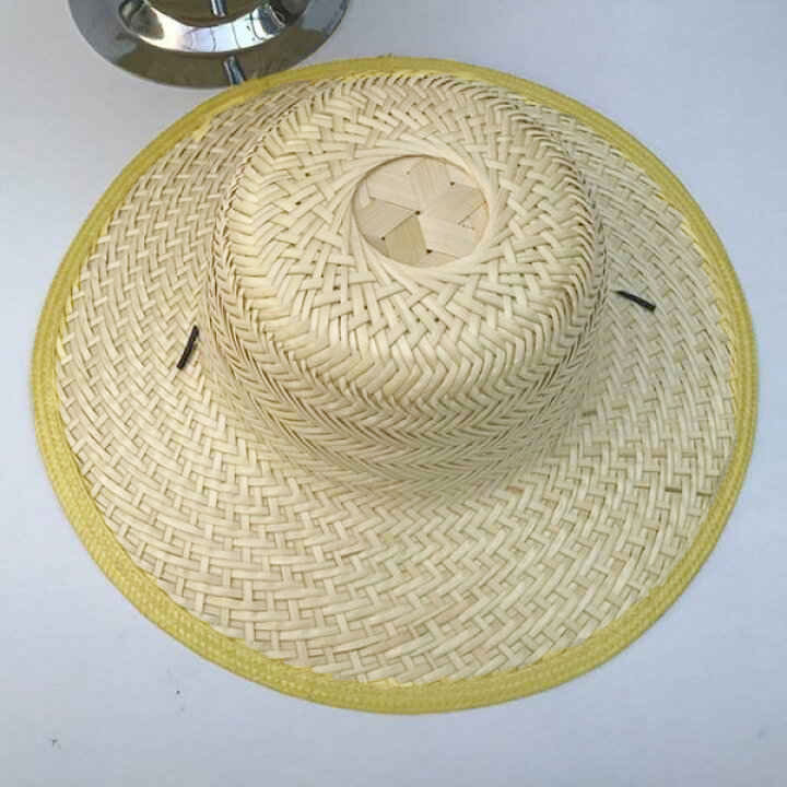 麦わら帽子 つば広 帽子 メンズ レディース 竹 UVカット 農作業 紫外線対策 日焼け...