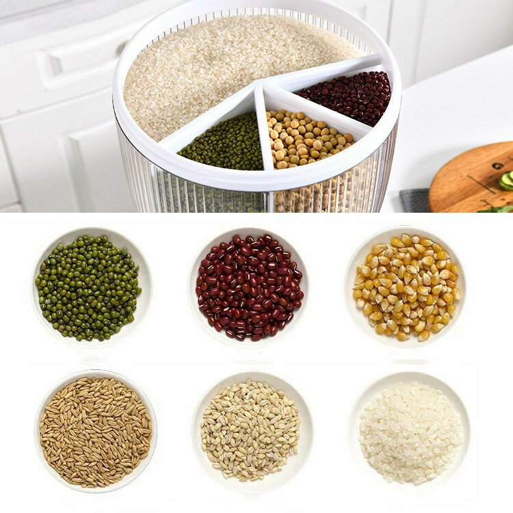 保存容器 10kg 米びつ キッチン収納 おしゃれ 米びつ キッチン用品 お米収納 ライスボックス プラスチック 防虫 ホワイト グリーン