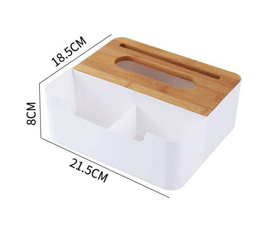 ティッシュケースカバー リモコンラック 収納ボックス 収納 多機能収納ボックス 小物入れ 収納ケース [3]