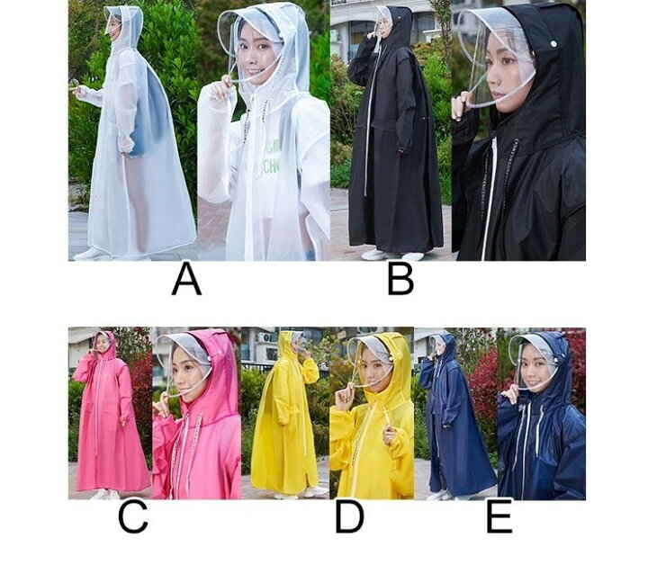 レインウェア レインコート おしゃれ 通勤 ロング 雨具 長め 自転車 通学 レインコート 携帯