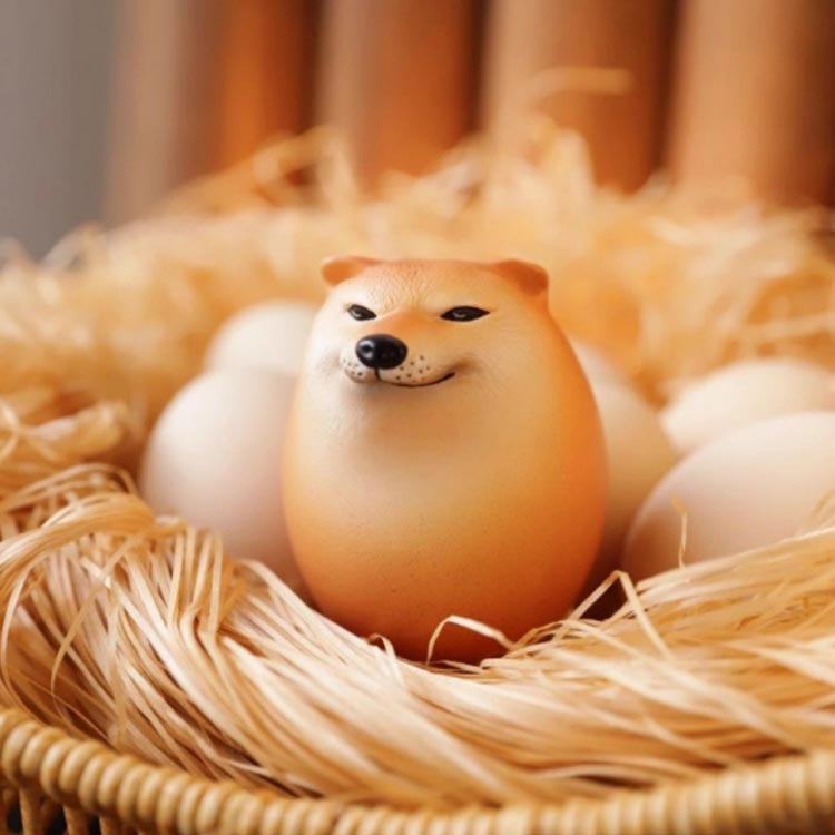 シバコ スクイーズ おもちゃ 【10個セット】 エッグドッグ 低反発 かわいい たまご 癒し系 いぬ 柴犬 もちもち 卵 おもしろ 柴犬 ぷにぷに ストレス解消 握る 【10個セット】 スクイーズマスコット フィギュア デスクトップオーナメント 3