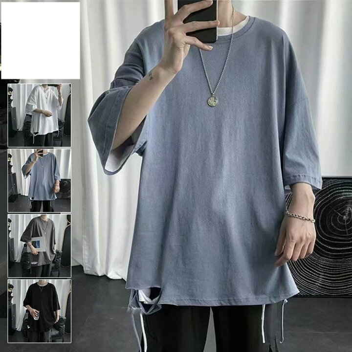 Other - 7分袖 Tシャツ メンズ tシャツ ロゴT Tシャツ おしゃれ アメカジ 7分袖 夏服 ユニフォーム