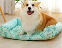 枕付き 納涼ベッド 夏用ベッド ペットベッド 涼しい 犬用品 ペットベッド クーション 犬用夏寝床 猫用品 ペット 涼しい ペットベッド 涼感