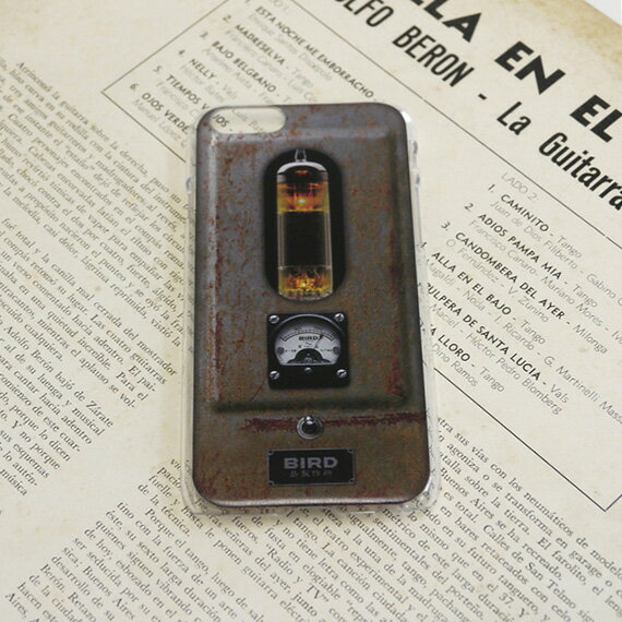 【P10倍 8/1 23:59まで】《ネコポス対応商品》 BIRD ELECTRON shima 6 for iPhone 6 錆プリントシリーズ[売れ筋]【あす楽対応】