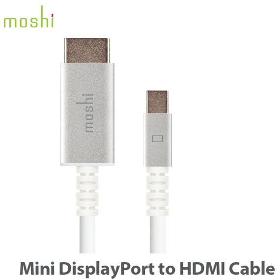 【スーパーSALE X ポイント10倍】moshi Mini DisplayPort to HDMI Cable (4K)【ギフト】【プレゼント】【あす楽対応】