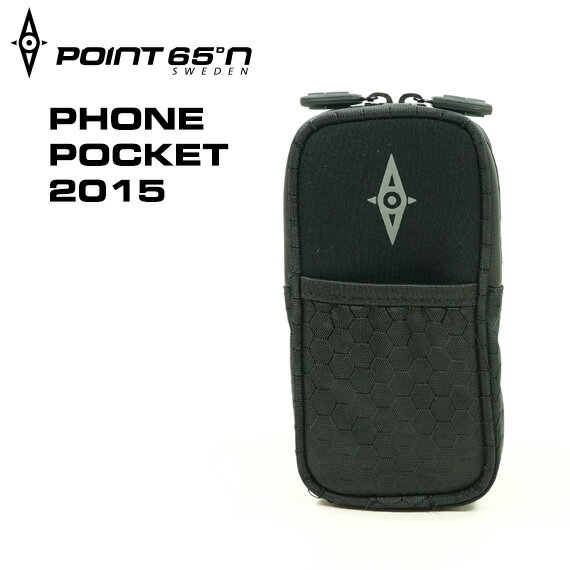 【ポイント 5倍】正規代理店品 Point65 Phone Pocket 2015 ブラックポイントシックスティーファイブ フォーンポケット ボブルビー 20L 25L 純正オプション アクセサリー 保護 機能的 プレゼント 自転車 バイク オートバイ ツーリング ポイント65