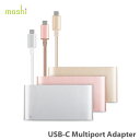 【ポイント10倍】moshi USB-C Multiport Adapter USB-C用 Thunderbolt 3用 HUB ハブ 3イン1 MacBook 12インチ対応 モシ HDMI出力 4k【あす楽対応】クリアランスセール