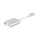 moshi USB-C Digital Audio Adapter with Charging Silver シルバ＾ 96kHz ハイレゾオーディオ 高品質 ネコポス対応商品