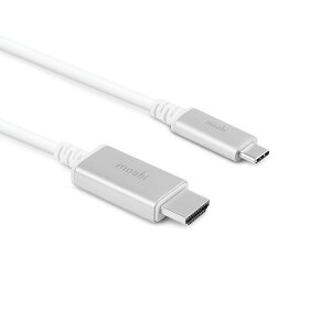 ڥݥ10ܡmoshi USB-C to HDMI Cable (2m) White 60Hz եå졼 HDR ¿ͥǥ륪ǥ ݡ