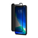 【クリアランスSALE・在庫限り】iPhone 11用 プライバシー保護 ガラス製 プロテクター 薄型 moshi IonGlass Privacy for i...