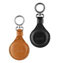 moshi AirTag Key Ring キーリング型 AirTagを安全に包み込む 専用設計 レザーホルダー 【Apple AirTagは付属していません】...