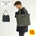 y|Cg10{z g[gobO V_[obO Y fB[X 傫 IV 킢 bZW[ ΂߂ rWlX | t@Xi[ JWA A4Ή ʋ ʊw o ̓ v[g XNA[ [NX SQUALO WORKS Nylon OX Simple Tote