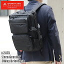 【ポイント10倍】マンハッタンパッセージ Manhattan Passage #2475 BK ブラック ゼログラヴィティー3WAYバッグ B4対応 通勤 通学...