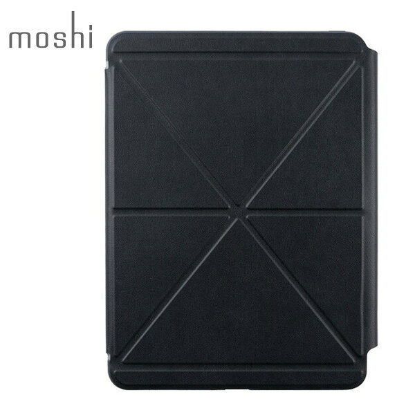 Rakuten - moshi モシ VersaCover for iPad Air 13インチ M2/M3モデル (Charcoal Black) [99MO241610] スタンド 折りたたみ バーサカバー アイパッド ハードケース 父の日