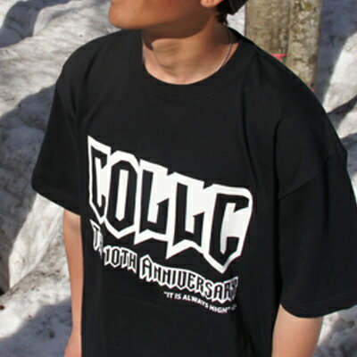 NEWモデル COLLC IRC collectionTシャツ [COLLECTION所属　プロスノーボーダー愛用モデル]