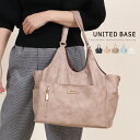 楽天UNITED BASE【TVドラマ使用】 BASE ベース 公式 トートバッグ トート ショルダーバッグ ショルダー レディース 大きめ BAG 2way 通勤 通学 シボ 大容量 収納力 肩掛け 斜め掛け シンプル 無地 デイリー オールシーズン お出かけ ポケット