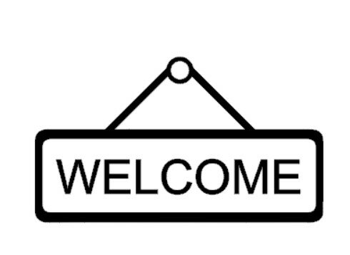 Rakuten - ウォールステッカー ドアプレート Welcome Sサイズ 英語 アルファベット 玄関 ガラス 窓 階段 wall sticker 壁デコ 北欧 はがせるウォールステッカー モノトーン おしゃれ メール便 送料無料 シール restaurant shop