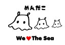 Vi EH[XebJ[ ߂񂾂  p We love the sea ]ʃV[ KX  wall sticker ͂ mg[ ANZg [  V[