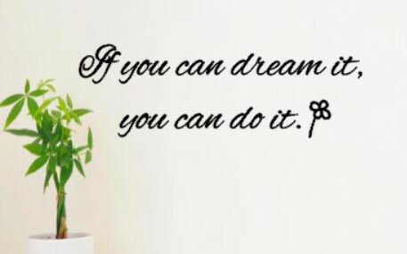 ウォールステッカー 名言集 元気になる言葉 If you can dream it, you can do it. Mサイズ 英語 ガラス 窓 wall sticker 壁 北欧 はがせる モノトーン アクセント 北欧 メール便 送料無料 home シール message スタイリッシュ ポジティブ