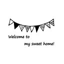 EH[XebJ[ EFJz[2  p p [  seal k  welcome to my sweet home ǎ gC K[h mg[ Lb` Vv j v[g wall sticker kitchen V[ Vz V