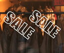 ウォールステッカー 店舗 ウィンドウステッカー 窓 SALE セール 転写式 ショップ shop ガラス 北欧 wall sticker 店 メール便 送料無料...