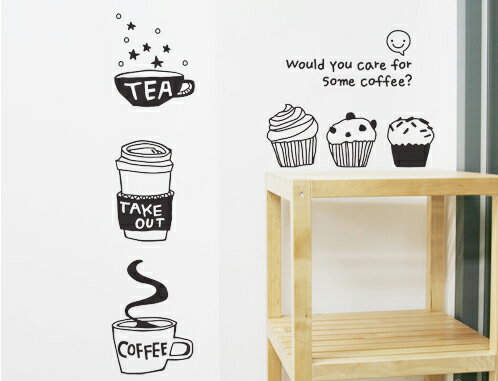 륹ƥå ǥ ե ᡼̵  ɻ å  ̲ ۻ ɥ ƥꥢ 󥹥Ǥ  sweets cafe coffee ҡ  tea sticker  wall sticker