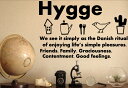 ウォールステッカー Hygge ヒュッゲ 北欧 キャンドル デンマーク流 ゆうパック送料無料 転写式 モノトーン おしゃれ コーヒーカップ リラックス ライフ ...