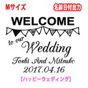 EH[XebJ[ Happy Wedding EFfBO Welcome to our wedding MTCY  EFfBO EFJ{[h J[h p KX wall sticker XebJ[ mg[   DIY Zt AN  tHg z V[ 