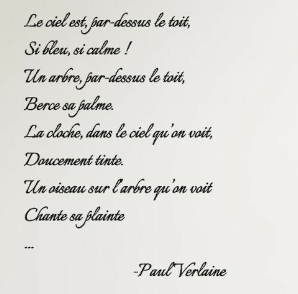 ウォールステッカー おしゃれ ポール・ヴェルレーヌ　詩 Paul Verlaine 叡智 Sagesse 送料無料 フランス語 ガラス 窓 wall sticker 壁デコ 北欧 はがせるウォールステッカー インスタ映え モノトーン France シール seal 洋風 リビング 階段 店舗