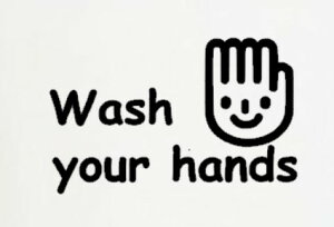 ߥ˥륹ƥå  wash your hands å 楢 ϥ ᡼ ̵ ž̼ ƥꥢ 륹ƥå  ̲ Υȡ wall sticker 