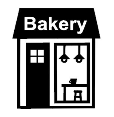 ウォールステッカー 北欧 ベーカリー 人気 お手軽 アクセント ホーム おしゃれ インテリア モノトーン カフェ ケーキ お菓子 お店 メール便 送料無料 cop wall sticker シール