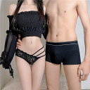 ペア 下着 カップル 男女2着セット セクシー ペア sexy パンツ ブランド ヒップ ハンガー レディース ショーツ ペア カップル カップル ペア下着 お...