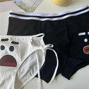 ペア 下着 カップル 綿 白 黒 ショーツ かわいい 着心地良い セクシー ペア パンツ ブランド ハンガー 女性 ショーツ ペア カップル ボクサー ペア下着...