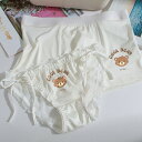 ペア 下着 カップル 着心地良い 柔らかい 熊 ショーツ プリント かわいい ファッション 編み上げ セクシー パンツ ブランド ハンガー 女性 ボクサー ペア...