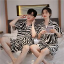 ペア パジャマ 半袖 夏 男女2着 セット メンズ ルームウェア パジャマ 前開き 春夏 レディース 綿 ペアパジャマ ギフト おしゃれ カップル ペア 結婚祝...