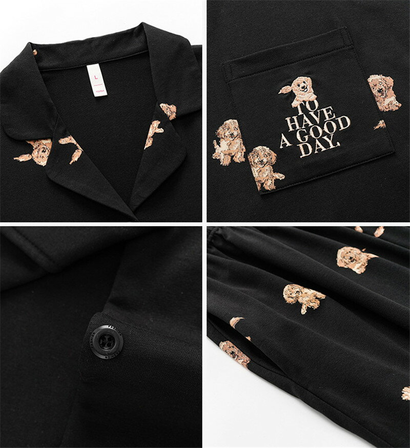 ペア パジャマ 半袖 夏 男女2着 セット 春 愛犬 可愛い カジュアル セットアップ 抗菌 綿100％ 薄手 ルームウェア 春夏 高級 カップル ペアパジャマ 結婚祝い プレゼント お祝い おもしろ 夫婦 ギフト 上下セット レディース 部屋着 メンズ