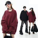 ペアルック トレーナー ブランド ペアルック カップル お揃い 服 レディース おしゃれ 秋 カップル ペアルック パーカー 韓国 大きいサイズ ペアルック 冬...